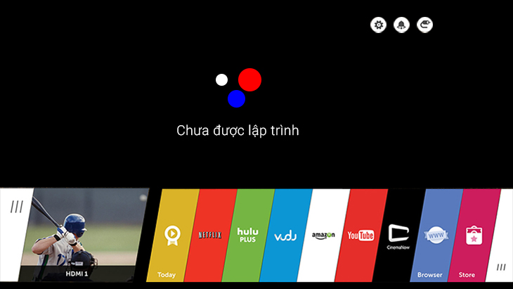 Tivi LG Báo Lỗi Chưa Được Lập Trình