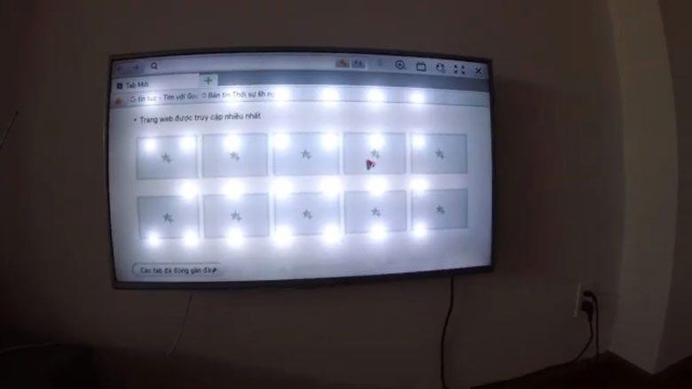 Tivi LG Bị Đốm Sáng Màn Hình