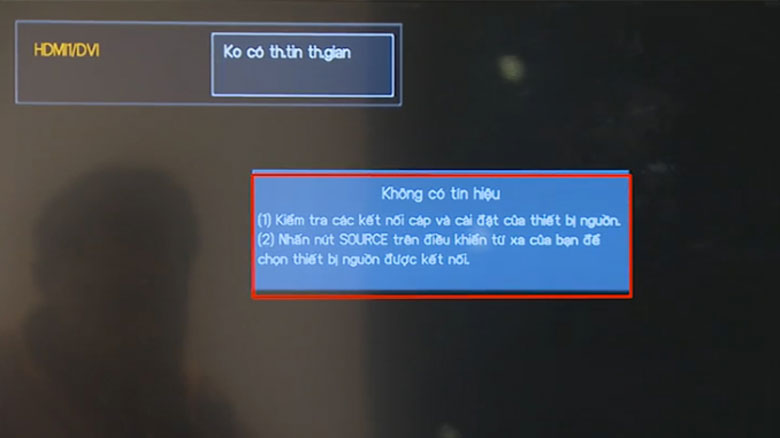 Tivi LG Không Nhận HDMI